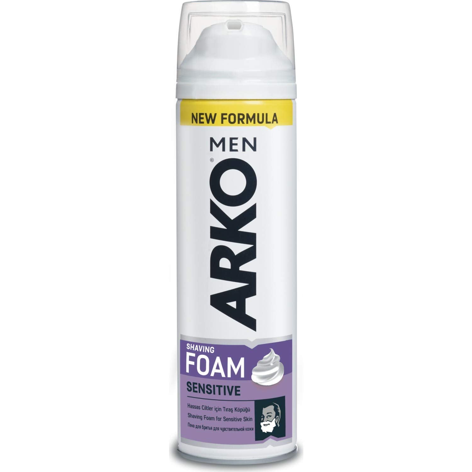 Arko Men Tıraş Köpüğü Sensitive, 200 ml