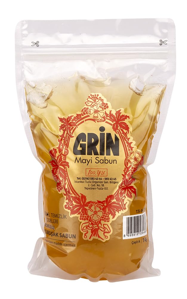 alavan Ekolojik Arap Sabunu, 1 Kg Organik Jel Sabun, Ayçiçeği Yağı Özlü Doğal Sıvı Sabun