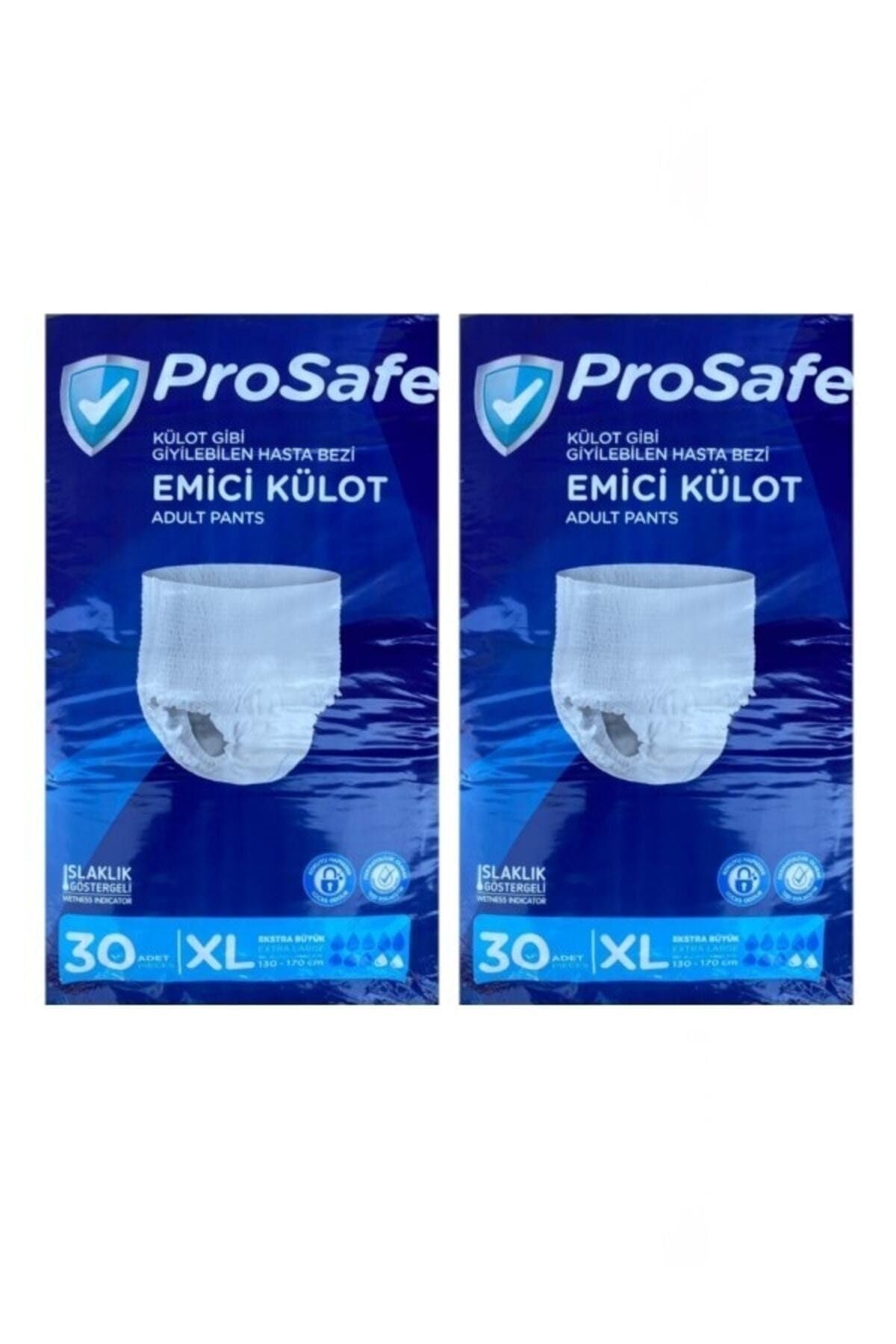 Prosafe Yetişkin Emici Külot Hasta Bezi Xl Extra Büyük 60 Adet (2Pk*30)