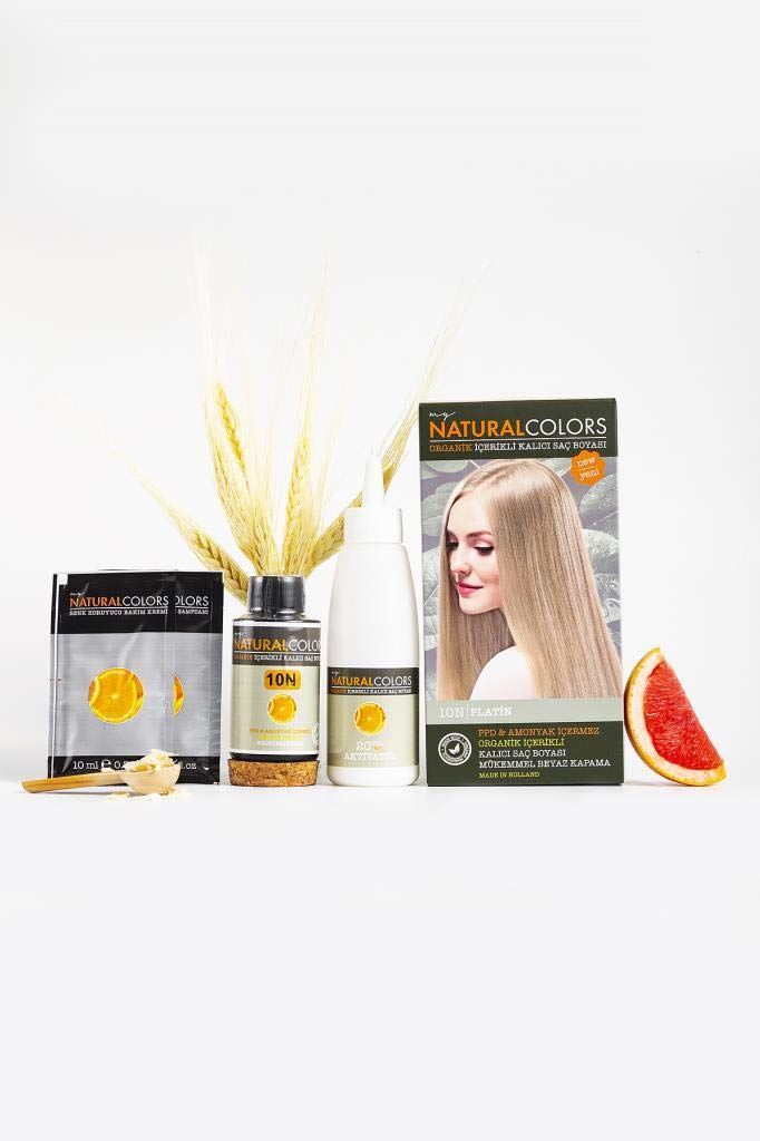9999 My Natural Colors Organic Kit Saç Boyası 10N Platin 50ml