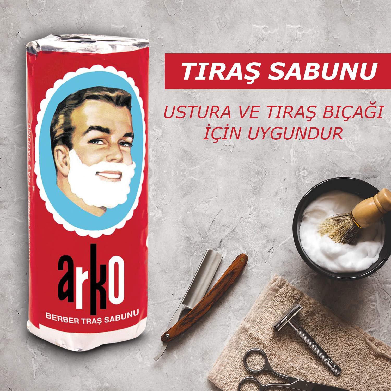 Arko Men Tıraş Sabunu, 75 gr