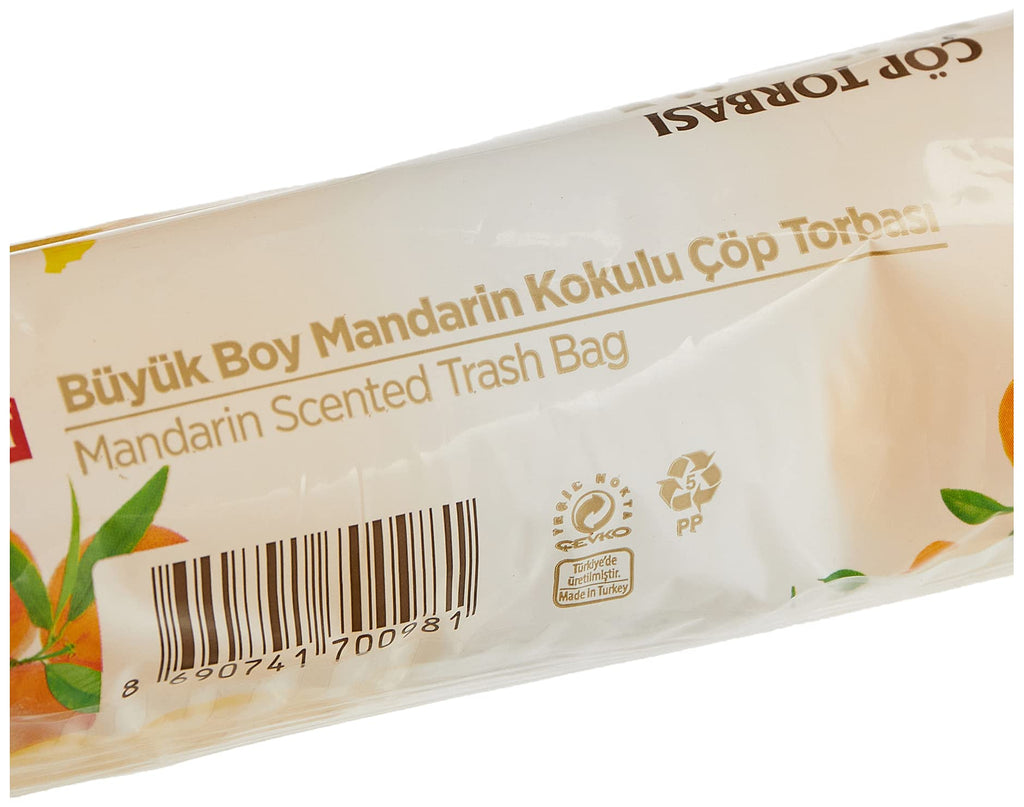 Koroplast Mandarin Kokulu Çöp Torbası